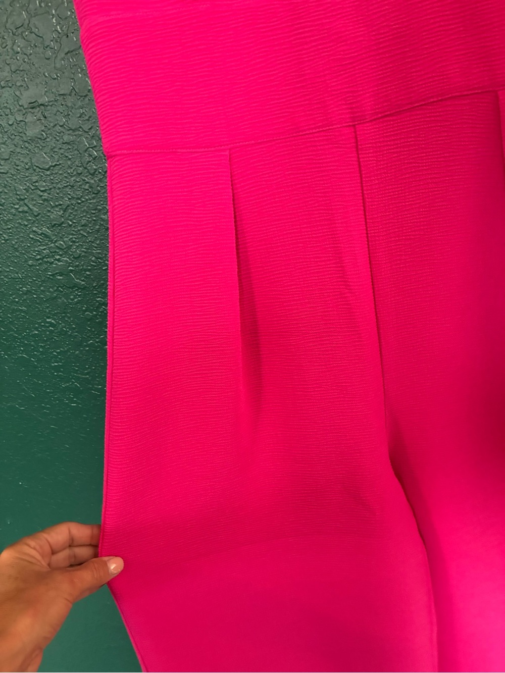 Sugarlips Hot Pink V-Neck Wide-Leg Jumpsuit size:S - Picture 5 of 12
